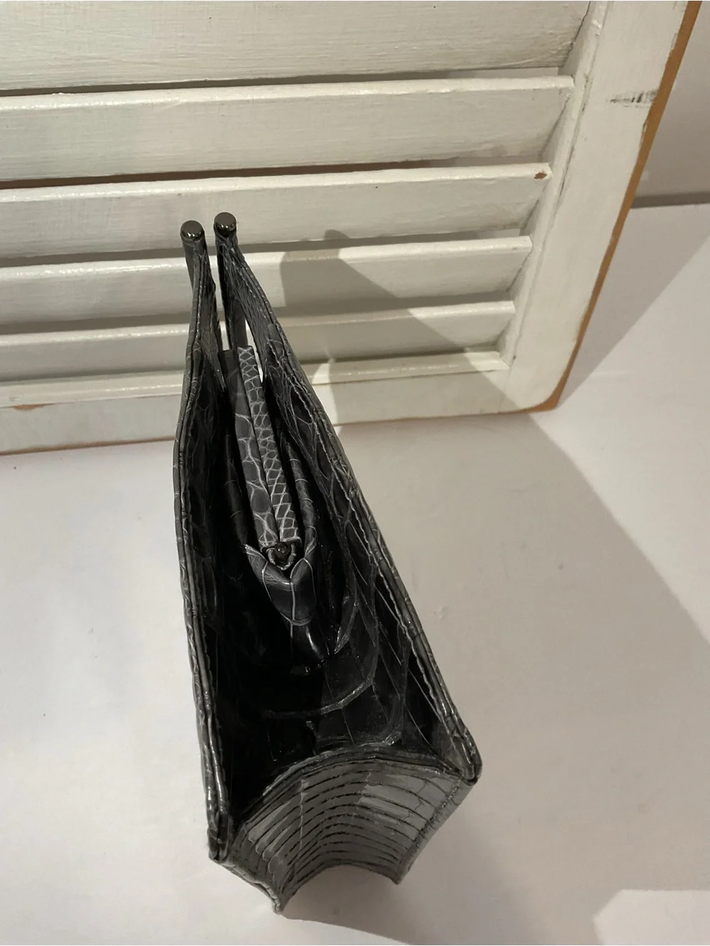 Tanner Krolle Bag Croc Embossed